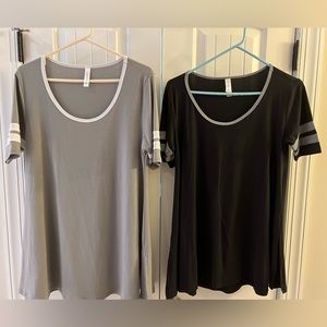 Ladies LuLaRoe short sleeve shirts